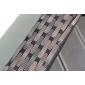 Лаунж-зона KVIMOL сталь, искусственный ротанг коричневый, светло-бежевый Фото 12