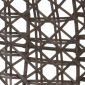 Кресло-гамак плетеное подвесное 4SIS Флоренция алюминий, искусственный ротанг темно-коричневый Фото 3