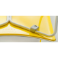 Стул пластиковый барный PEDRALI Tweet металл, стеклопластик желтый, белый Фото 9