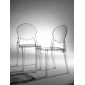 Комплект прозрачных стульев Scab Design Igloo Set 4 поликарбонат прозрачный Фото 7