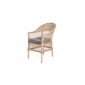 Комплект плетеной мебели 4SIS Амароне алюминий, искусственный ротанг, ткань соломенный Фото 4
