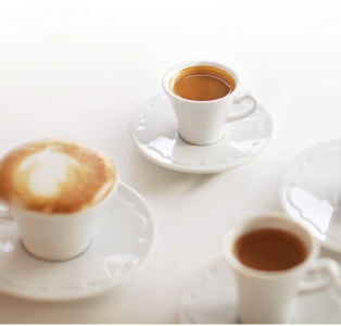 Кофейная пара для эспрессо Ancap Vivaldi фарфор белый Фото 9