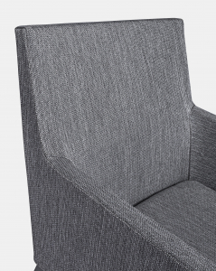 Кресло металлическое с обивкой Garden Relax Owen алюминий, текстилен, олефин белый, серый Фото 6
