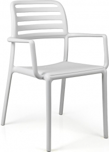Кресло пластиковое Nardi Costa стеклопластик белый Фото 1
