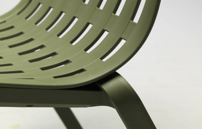 Лаунж-кресло пластиковое Nardi Folio стеклопластик тортора Фото 16