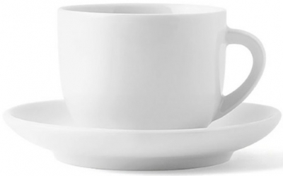 Кофейная пара для капучино Ancap New York фарфор белый Фото 1