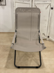 Кресло-шезлонг металлическое складное Fiam Fiesta XL алюминий, текстилен Фото 16
