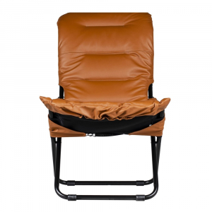 Кресло-шезлонг металлическое складное Fiam Fiesta Soft Leather сталь, кожа Фото 2