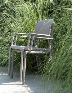 Кресло пластиковое Nardi Riva стеклопластик тортора Фото 5