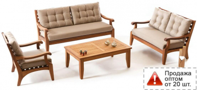 Комплект мебели WArt Nevada ироко, ткань Etisilk Фото 1