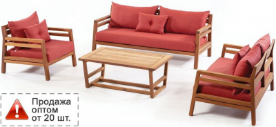 Комплект мебели WArt Nova ироко, ткань Etisilk Фото 1