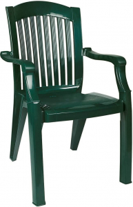 Кресло пластиковое Siesta Garden Classic пластик зеленый Фото 1