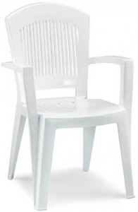 Комплект пластиковой мебели SCAB GIARDINO President 1800 Super Elegant Monobloc пластик белый Фото 4