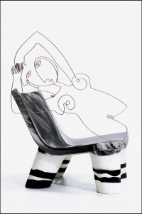 Кресло пластиковое SLIDE Low Lita Anniversary Edition полиэтилен арабескато Фото 13