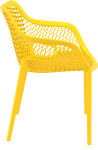 Кресло пластиковое Siesta Contract Air XL стеклопластик желтый Фото 9