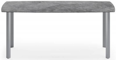 Стол обеденный Aurica Эланд алюминий, керамогранит серый Фото 3