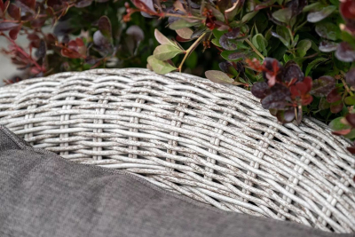 Комплект плетеной лаунж мебели 4SIS Кон Панна алюминий, искусственный ротанг, ткань бежевый Фото 7