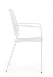 Кресло металлическое Garden Relax Lizette сталь белый Фото 2