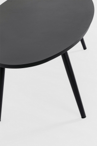 Столик металлический кофейный Garden Relax Space алюминий черный Фото 3
