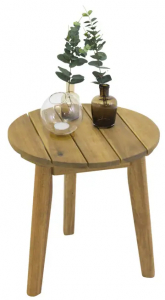 Столик кофейный деревянный Azzura Clemens акация натуральный Фото 1