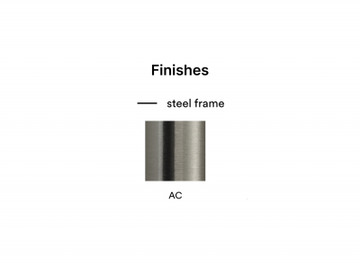 Подстолье металлическое PEDRALI Inox сталь, нержавеющая сталь матовый стальной Фото 2