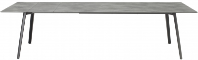 Стол ламинированный раздвижной Scab Design Squid Extendable алюминий, металл, компакт-ламинат HPL антрацит, цементный Фото 1