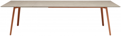 Стол ламинированный раздвижной Scab Design Squid Extendable алюминий, металл, компакт-ламинат HPL терракотовый, тортора шпатель Фото 1