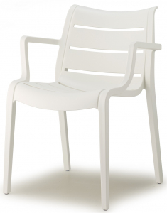 Кресло пластиковое SCAB GIARDINO Sunset технополимер, стекловолокно лен Фото 1