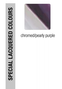Стул барный пластиковый SLIDE Koncord Anniversary Edition полиэтилен хромированный, жемчужный фиолетовый Фото 3