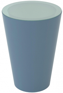 Стол пластиковый со стеклом барный SLIDE Pint Standard полиэтилен, закаленное стекло Фото 1