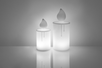 Светильник пластиковый настольный SLIDE Fiammetta Lighting полиэтилен белый Фото 4