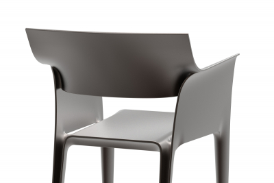 Кресло пластиковое Vondom Pedrera Basic полипропилен, стекловолокно черный Фото 11