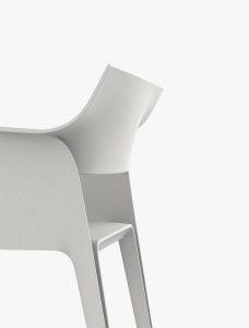 Кресло пластиковое Vondom Pedrera Revolution переработанный полипропилен белый Milos Фото 5