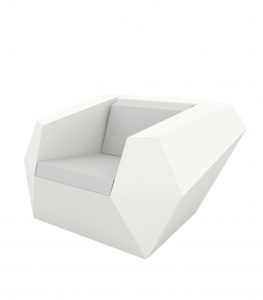 Кресло пластиковое с подушкой Vondom Faz Basic полиэтилен, ткань Фото 35