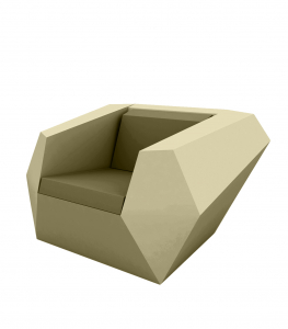 Кресло пластиковое с подушкой Vondom Faz Basic полиэтилен, ткань Фото 42