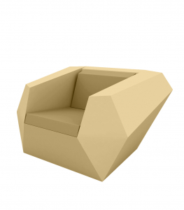 Кресло пластиковое с подушкой Vondom Faz Basic полиэтилен, ткань Фото 44