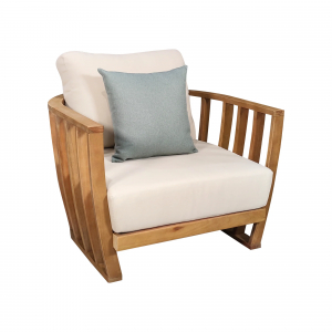 Комплект деревянной мебели Tagliamento Woodland эвкалипт, олефин, искусственный камень натуральный, бежевый Фото 54