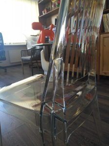 Комплект прозрачных стульев Scab Design Glenda Set 2 поликарбонат прозрачный Фото 6