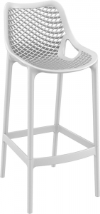 Комплект пластиковых барных стульев Siesta Contract Air Bar 75 Set 2 стеклопластик белый Фото 4