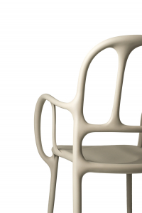 Кресло пластиковое Magis Mila полипропилен, стекловолокно бежевый Фото 7
