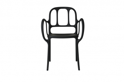 Кресло пластиковое Magis Mila полипропилен, стекловолокно черный Фото 6