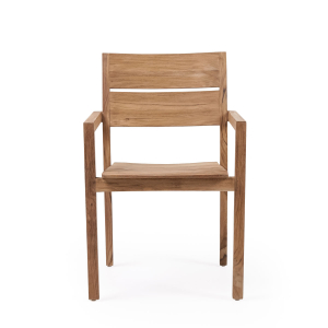 Кресло деревянное RosaDesign Juniper тик натуральный Фото 3