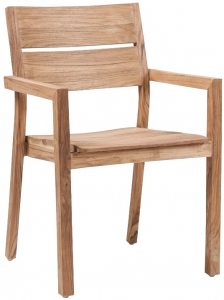 Кресло деревянное RosaDesign Juniper тик натуральный Фото 1