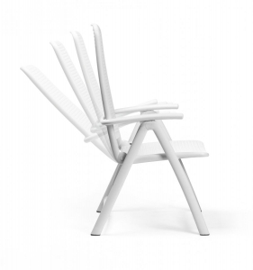 Комплект пластиковой мебели Nardi Clip 80 Darsena стеклопластик белый Фото 6