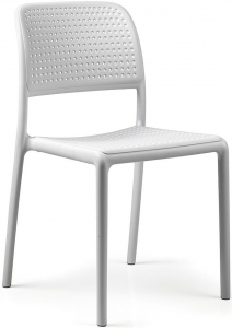Комплект пластиковой мебели Nardi Clip 80 Bora Bistrot стеклопластик белый Фото 4