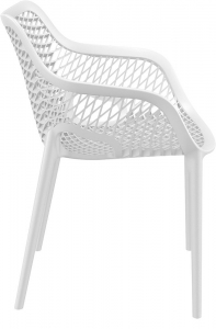 Комплект пластиковой мебели Siesta Contract Sky Ø105 Air XL сталь, стеклопластик белый Фото 9