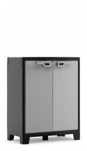 Шкаф пластиковый KIS Evoca пластик серый, черный Фото 1