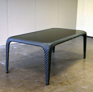 Комплект плетеной мебели 4SIS Болонья алюминий, искусственный ротанг черный Фото 8