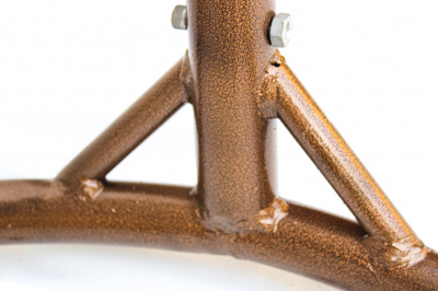 Кресло плетеное подвесное KVIMOL сталь, искусственный ротанг темно-коричневый Фото 12