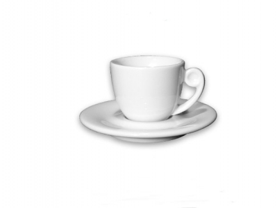 Кофейная пара для эспрессо Ancap Aladino фарфор белый Фото 1